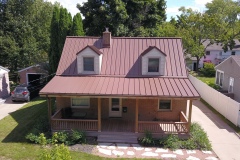 Aluminum Standing Seam in Caramel color