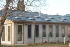 Oxford Metal Roofing Shingle in Forest Green