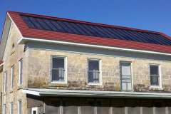 Oxford Metal Roofing Shingle in Terra Red