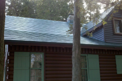 Oxford Metal Roofing Shingle In Forest Green