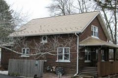 Oxford Metal Roofing Shingle in Buckskin