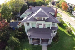 Oxford Metal Roofing Shingle in Mustang Brown