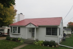 Oxford Metal Roofing Shingle in Terra Red