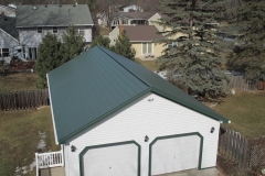 Oxford Metal Roofing Shingle in Forest Green