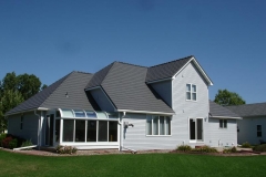 Oxford Metal Roofing Shingle in Deep Charcoal