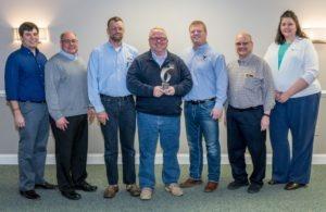 Award from Classic Metal Roofing Systems for AMR of WI