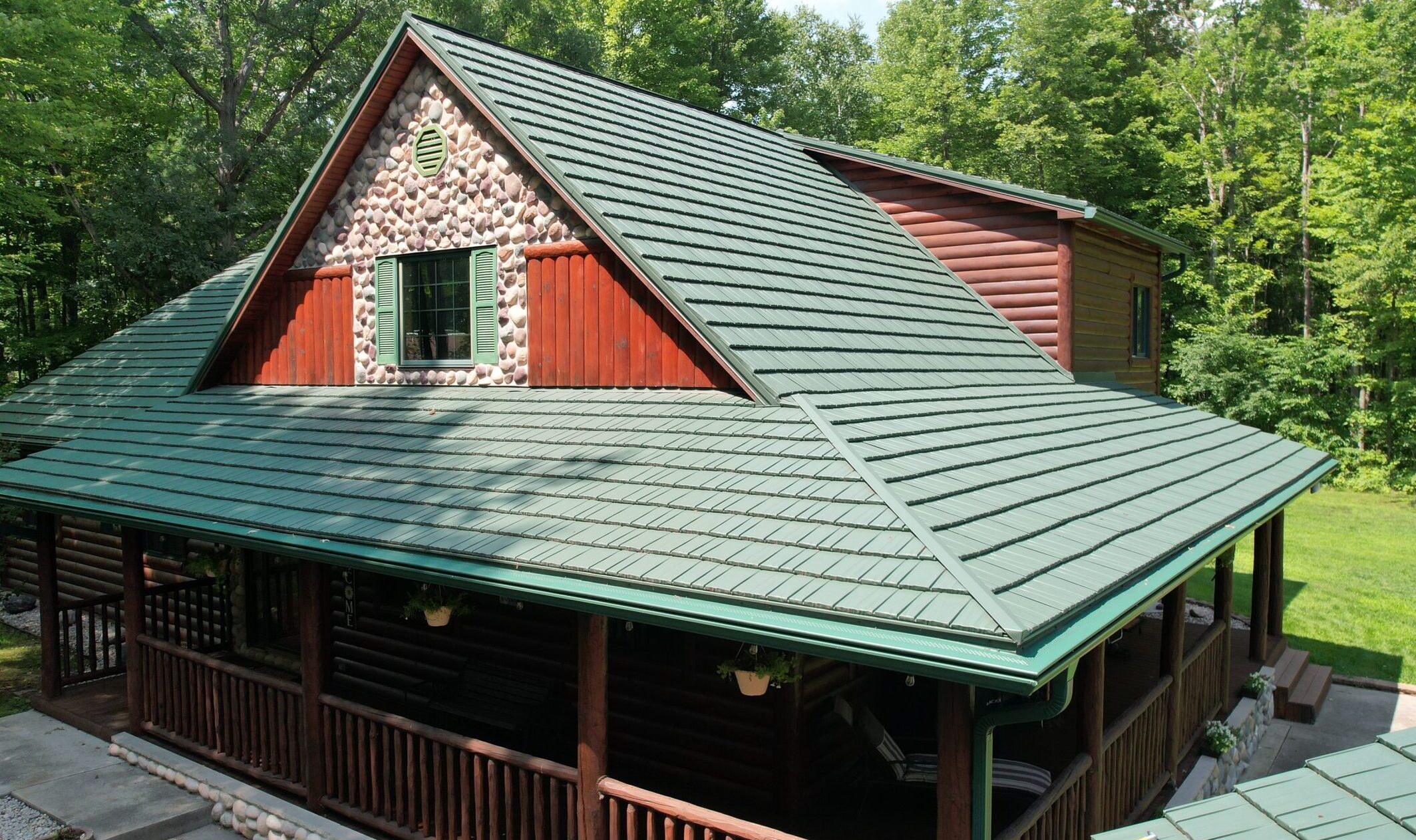 Rustic Roofs Gallery - American Metal Roofs Wisconsin